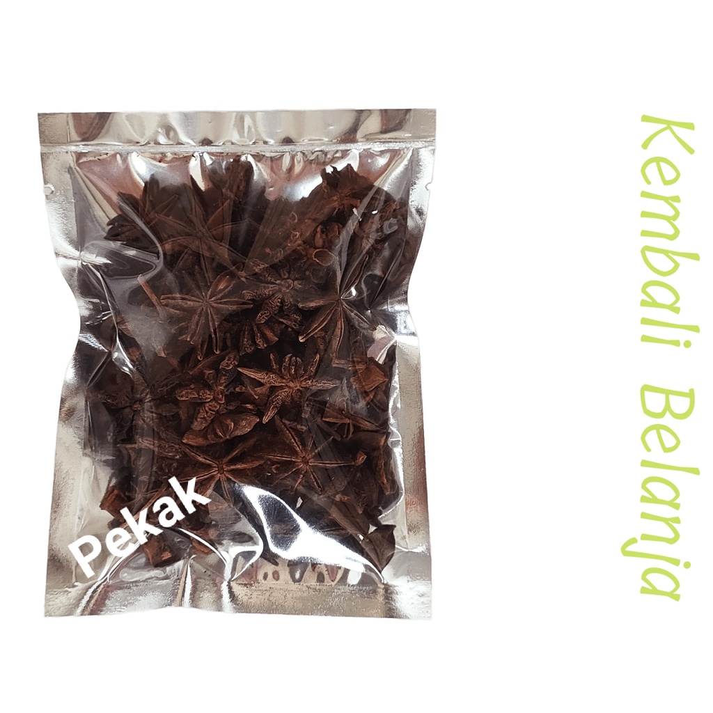 Pekak/ Bunga Lawang/ Star Anise 100 Gram