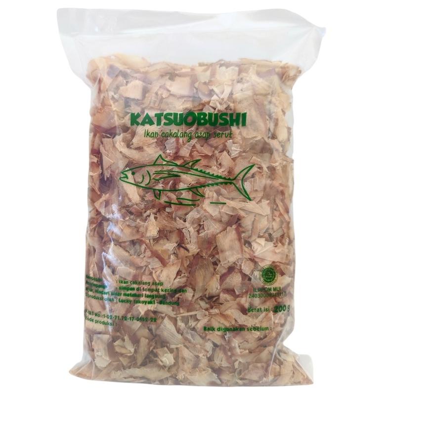 

♤ Katsuobushi @200gram - ikan Cakalang asap serut, takoyaki Okonomiyaki taburan ✤