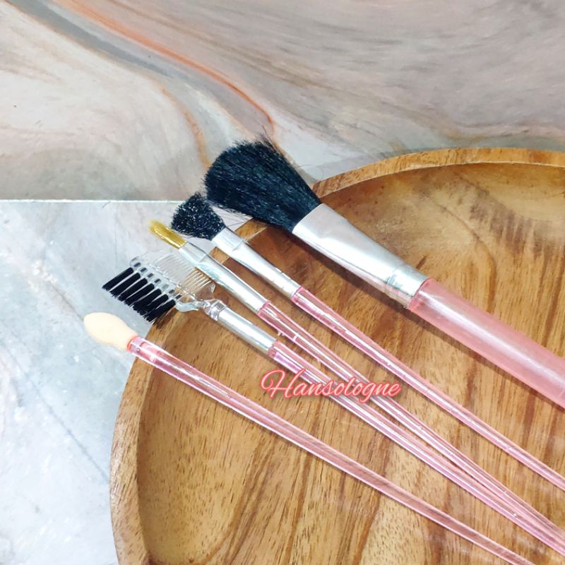 kuas make up 5 in 1 / kuas make up eyebrow brush