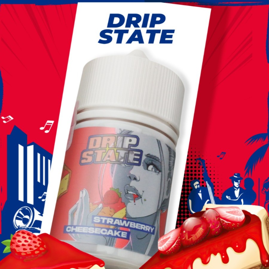 Dripstate Strawberry Cheesecake 60ML by Dripstate.id