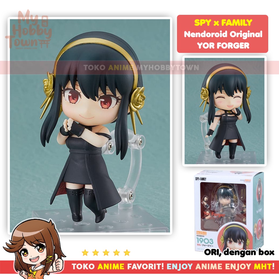 Original Nendoroid Spy X Family 1903 Yor Forger Figure Anime