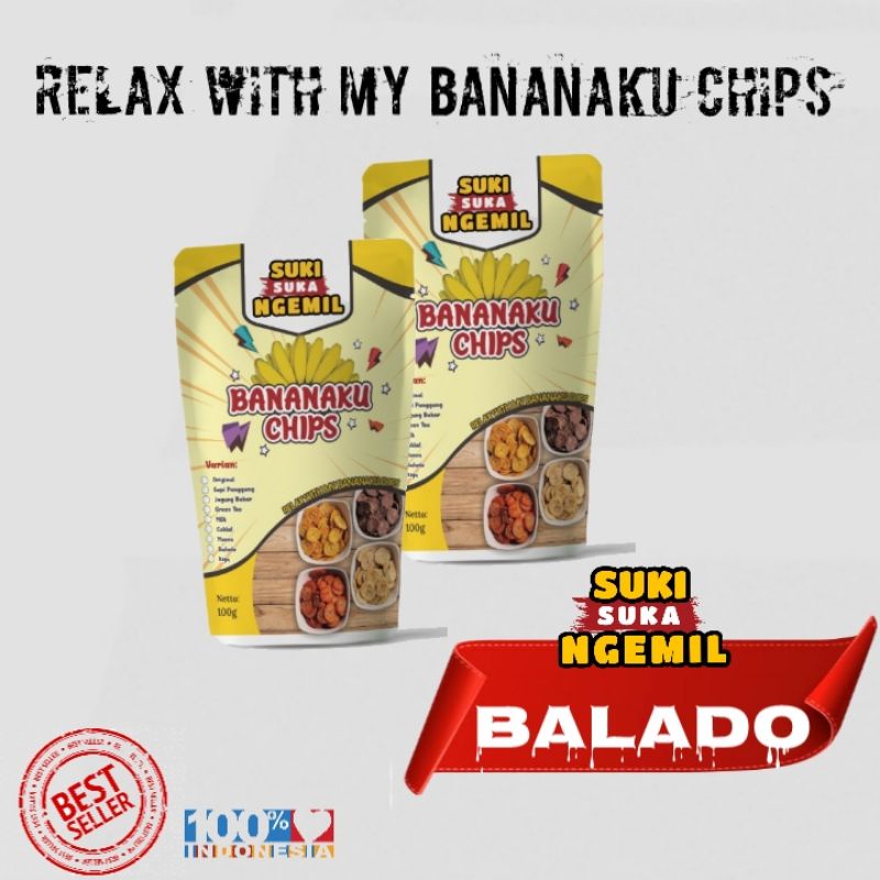 

Banana Chips Varian Balado