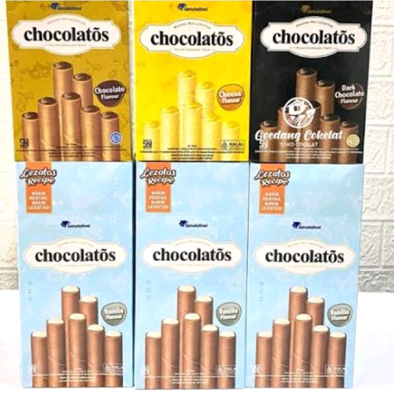 

Chocolatos Wafer Roll Long box 24pcs x 16g