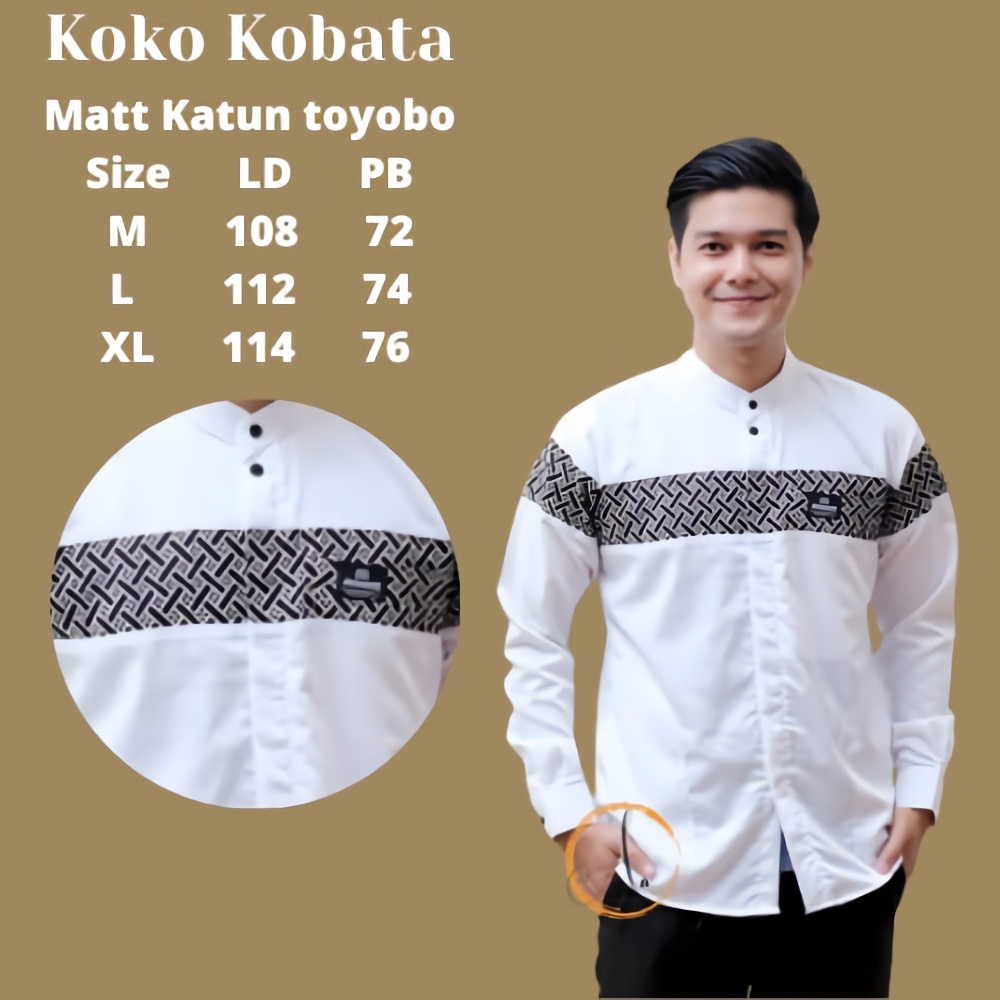 BAJU KOKO KURTA DEWASA LENGAN PANJANG QUALITY PREMIUM