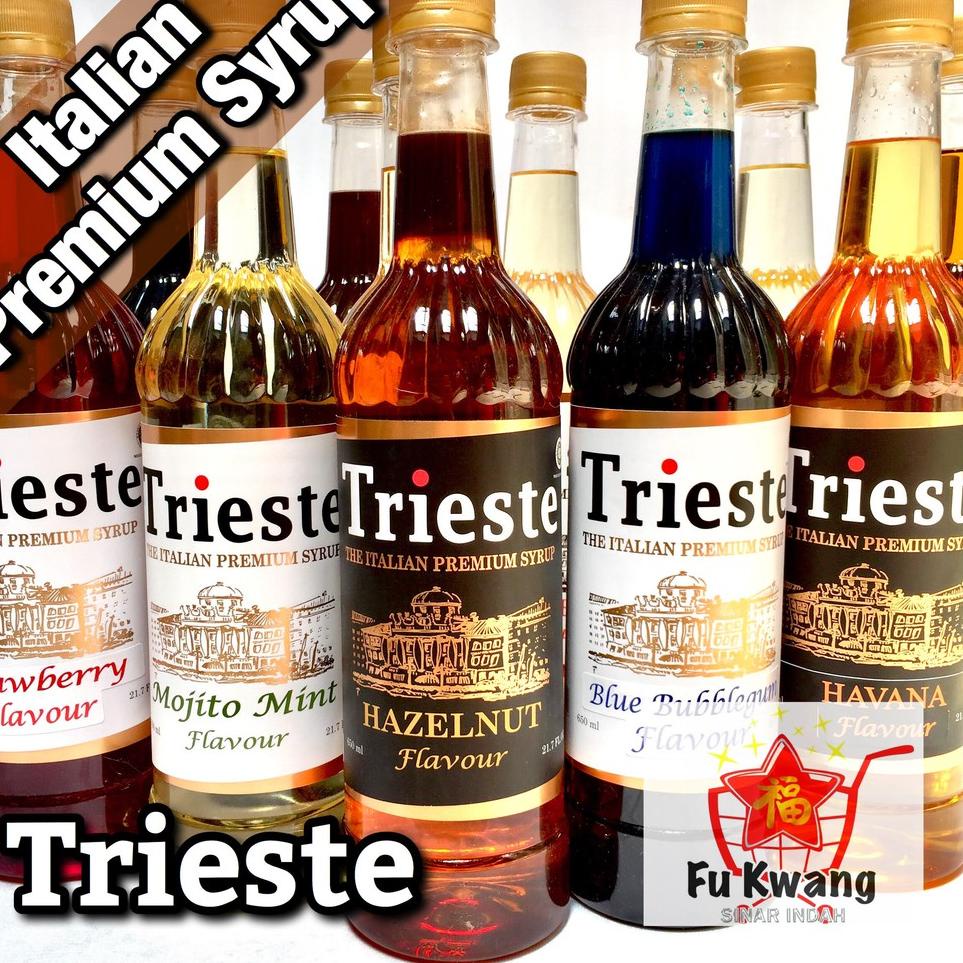 

✩ Sirup Trieste Premium Syrup 650 ml ♤