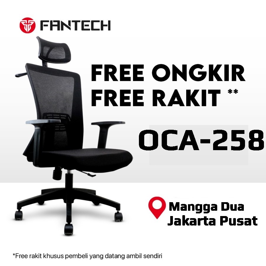 Fantech Kursi Kerja Kantor OCA258 Premium Office Chair