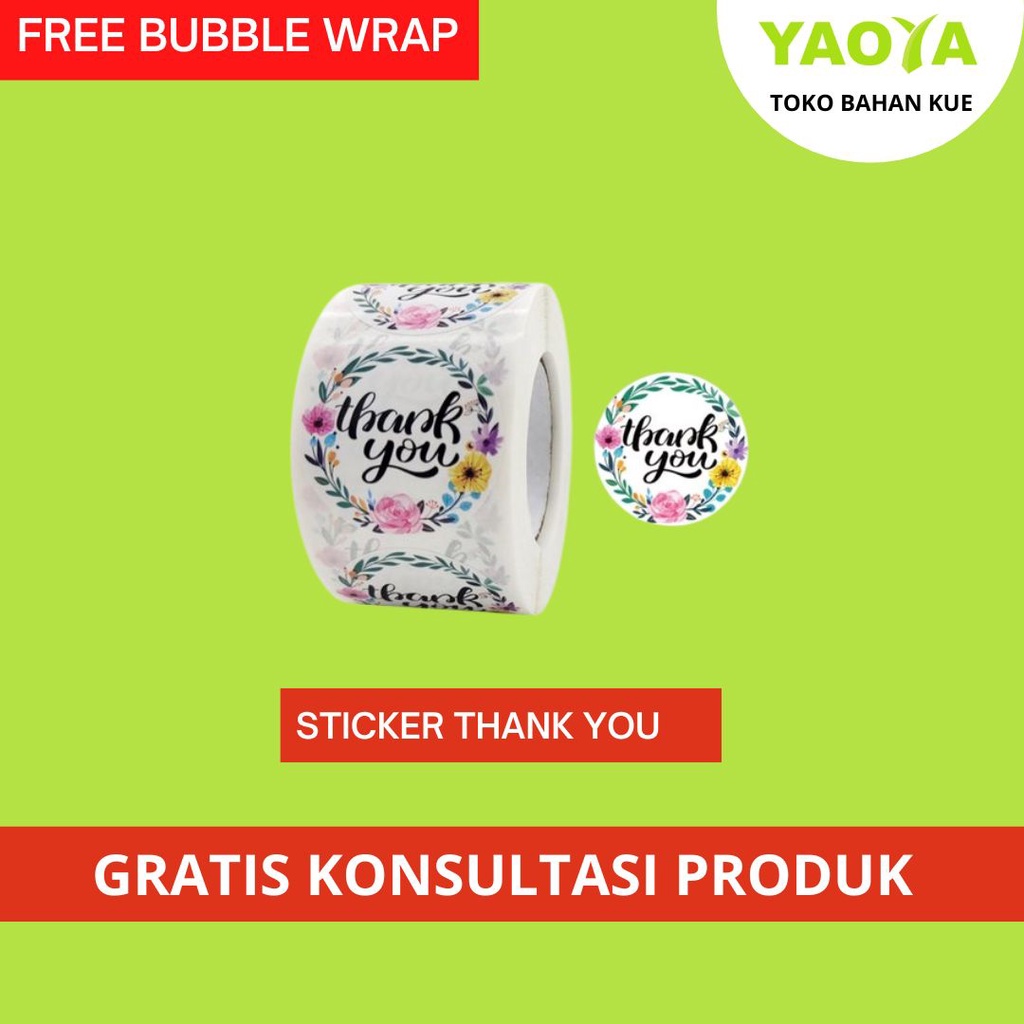 

STICKER A281-38 THANK YOU BS
