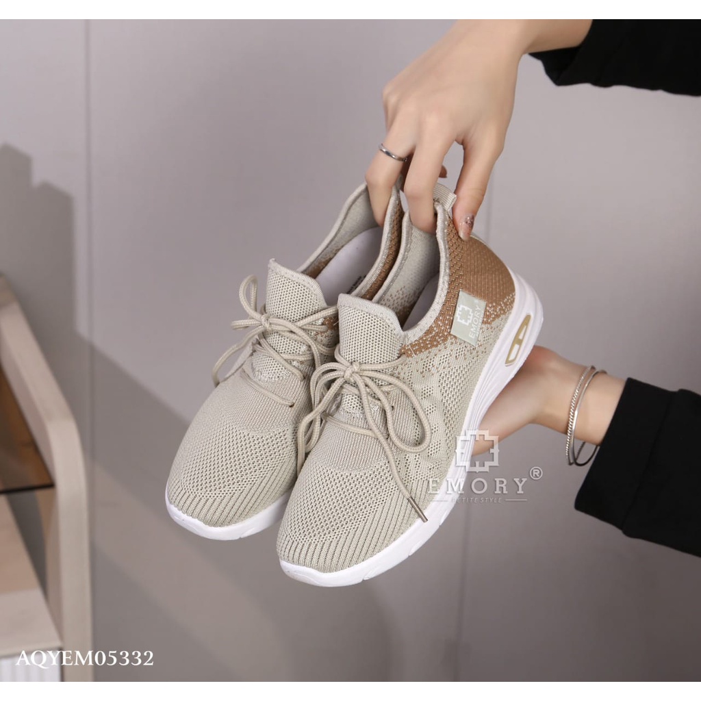 SEPATU SNEAKERS WANITA EMORYSTYLE  Ferda  AQYEMO 5332 MB