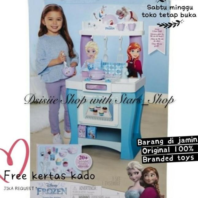 Lnew Stock Mainan Masak Masakan Besar - Disney Frozen Kitchen Set Gerlicutez