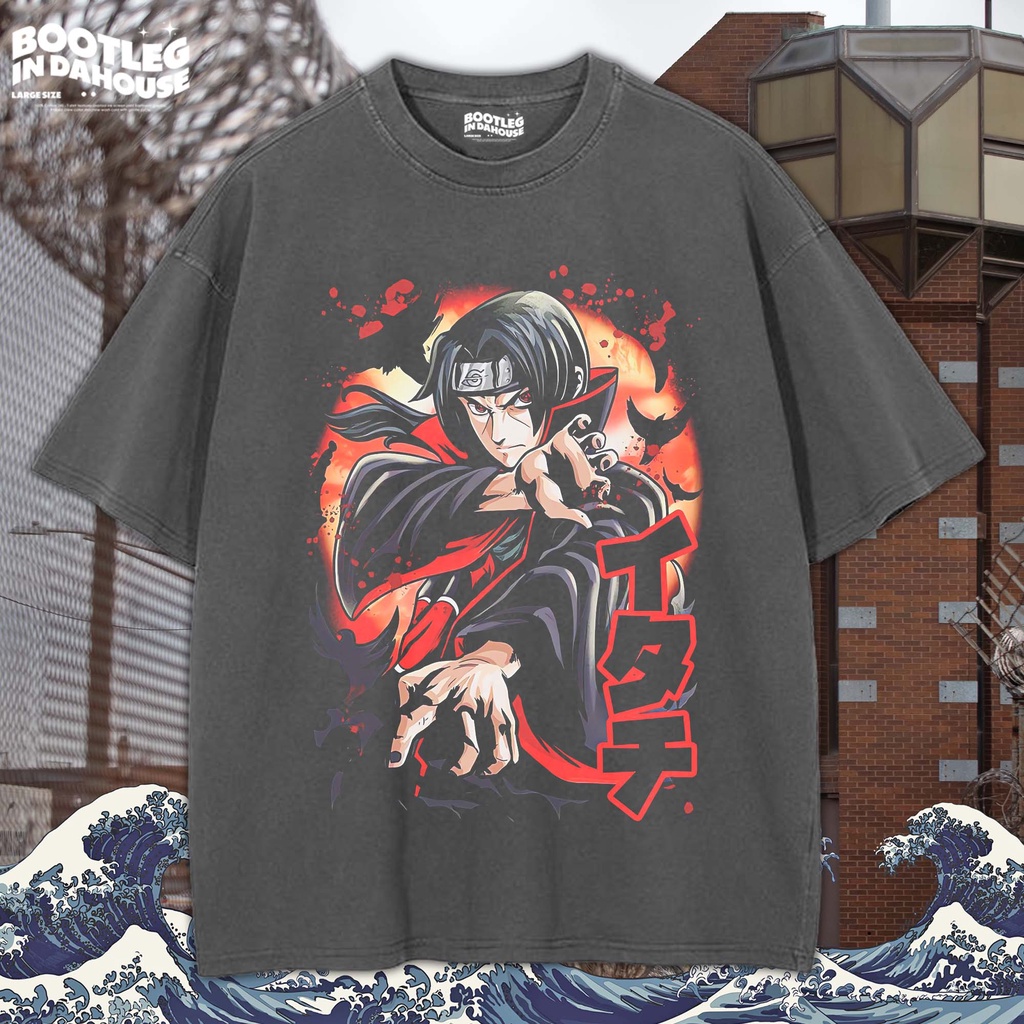 UCIHA ITACHI Oversize T-shirt / Kaos Oversize UCIHA ITACHI