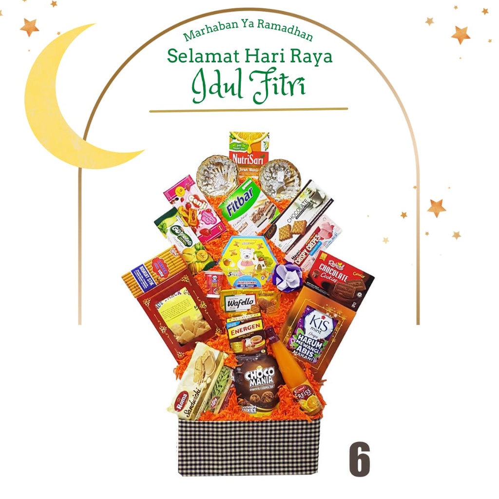 

Parcel Hampers Lebaran Idul Fitri Makanan dan Minuman Desain Unik Murah Harga Terjangkau Bandung 6