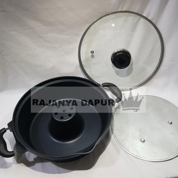 Baking pan teflon 28 cm nupon - cetakan kue bolu - baking pan tebal