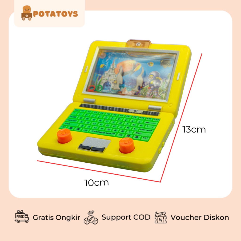[ Potatoys ] Mainan Jadul Gembot Air / Game Boy Water Ring / Water Ring Machine