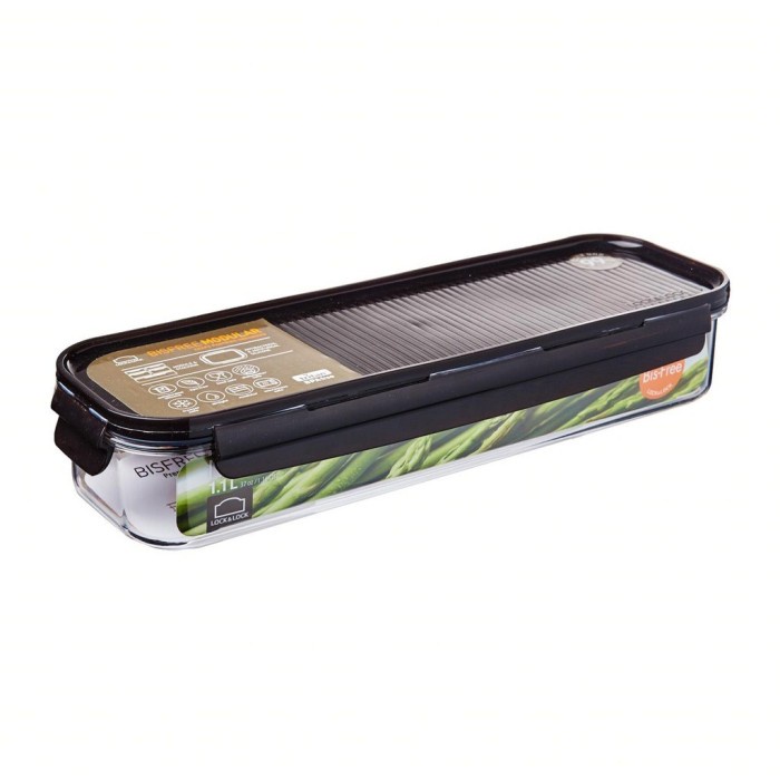 Locknlock Kotak Makan Bisfree Modular Rectangular Tritan