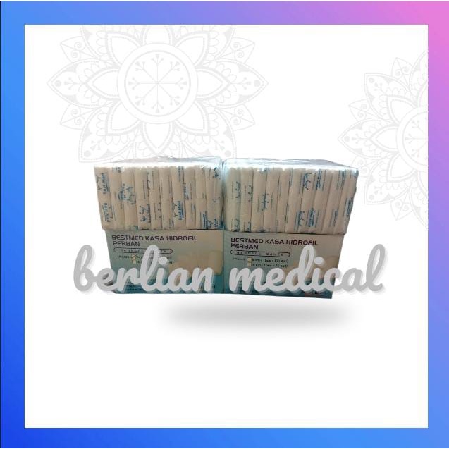 Bestmed Kasa verban hidrofil ukuran 5cm/10cm