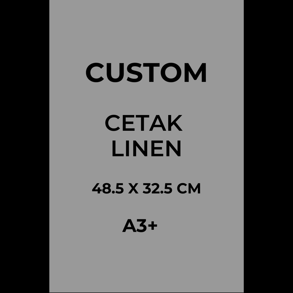 

Cetak Kertas Linen A3+ Kertas Tekstur Murah Desain Bisa Custom