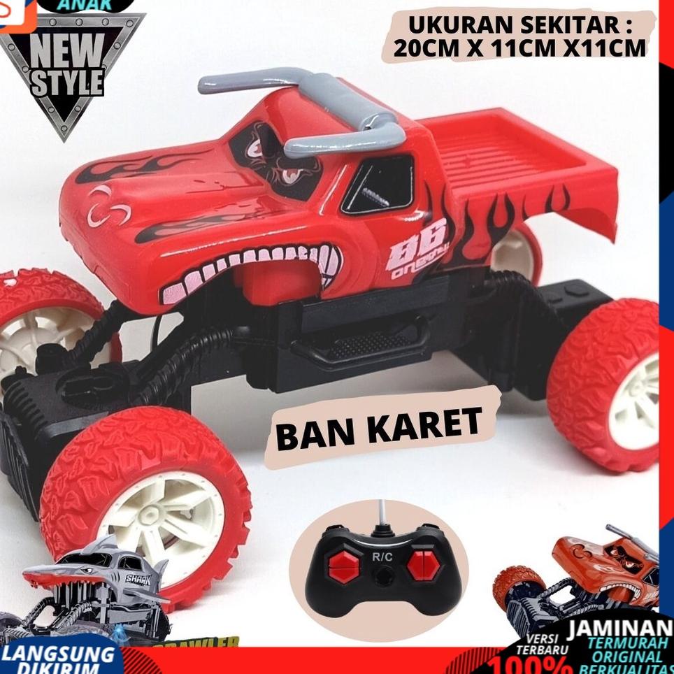 ♖ Mobil Remote Control Off Road Rock Crawler Sand Monster Truck Rc Climbing Car NewTerbaru ⅍