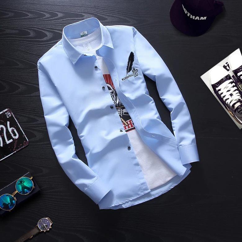 SALE animos / kemeja KOREPALL M,L,XL,XXL / kemeja pria lengan panjang / kemeja casual