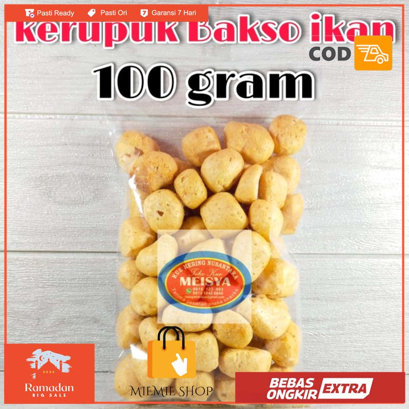 

KRUPUK BAKSO IKAN GURIH - 100 gram