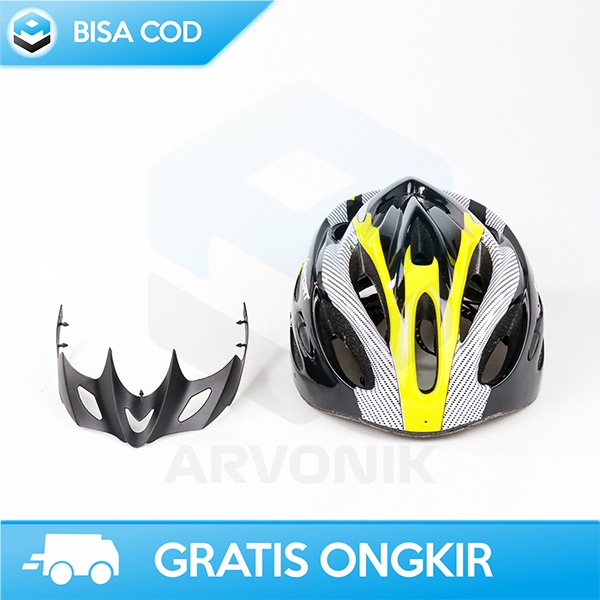 PELINDUNG KEPALA HELM SEPEDA DESAIN KEREN HIGH QUALITY TAFFSPORT X10