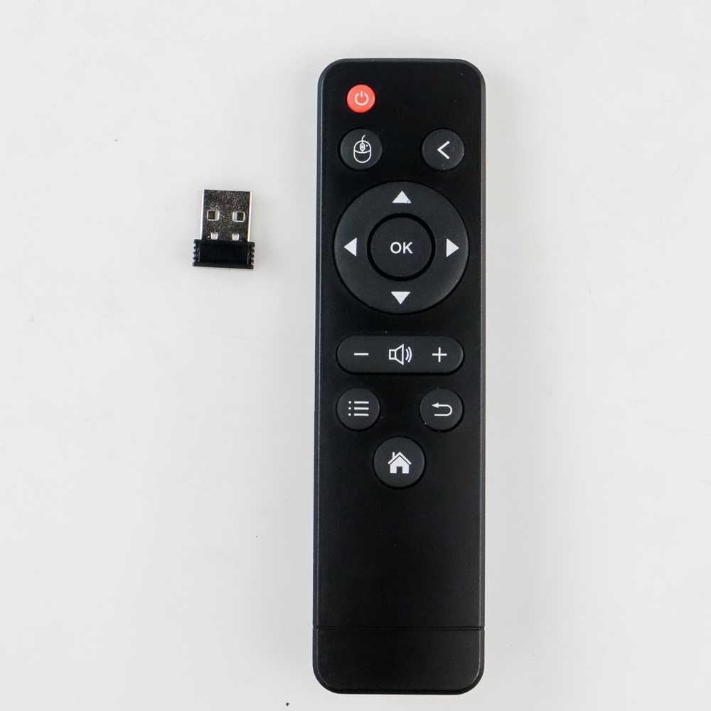 Remot Smart TV Box Proyektor Mouse Support Android Windows USB 2.4G - CR7 - Black