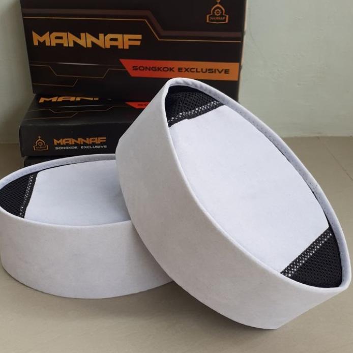 Peci Songkok Putih Polos