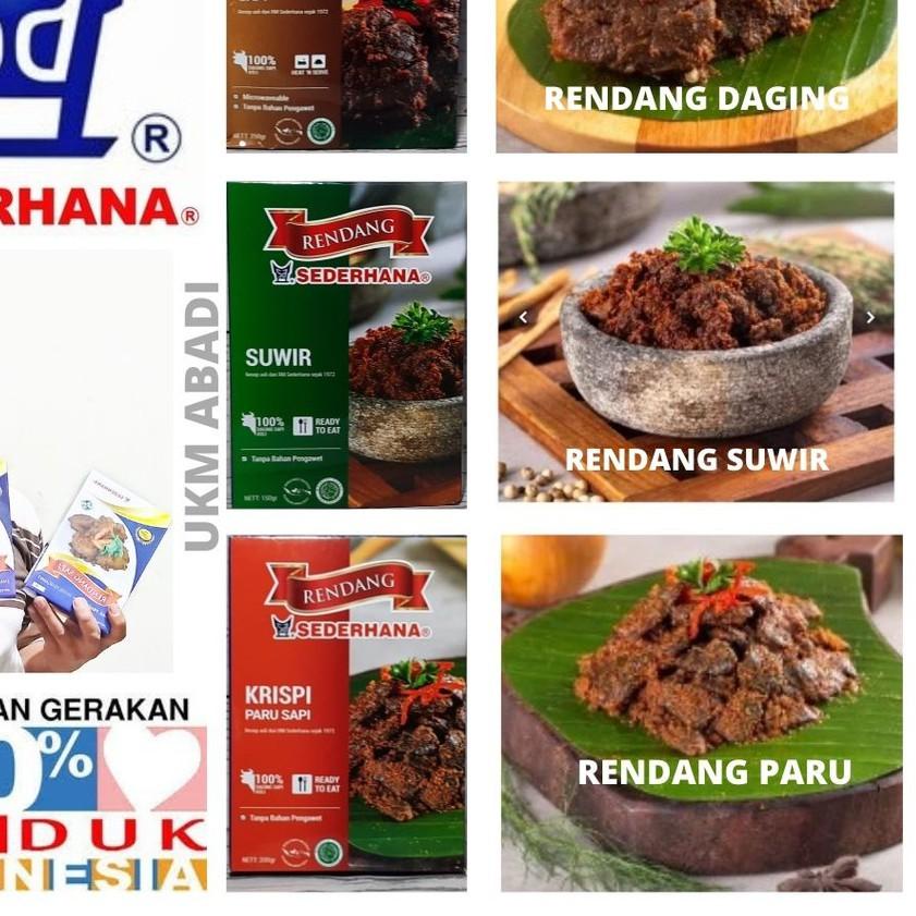 

♡ Rendang Daging Sapi RM Sederhana Halal ➳