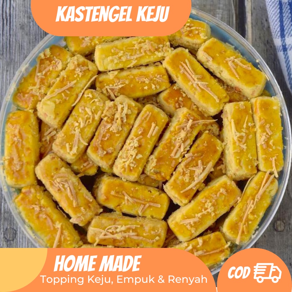 

Kering Kue Kastengel Toping Keju / Home Made Enak dan Murah