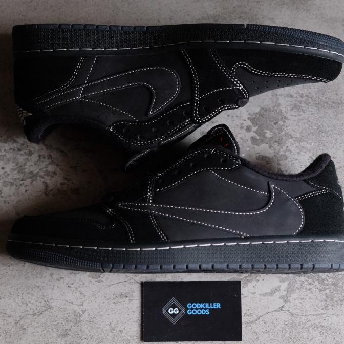 Travis Scott x Air Jordan 1 Low Black Phantom [Godkiller]