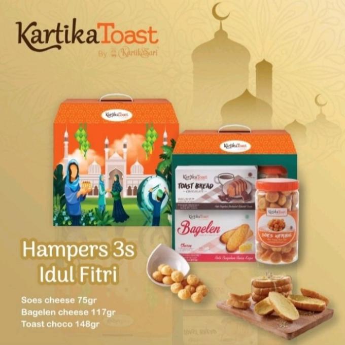 

Kartika Sari Hampers/Parcel Lebaran Premium Isi 3 Pcs Paket Kue Kerin