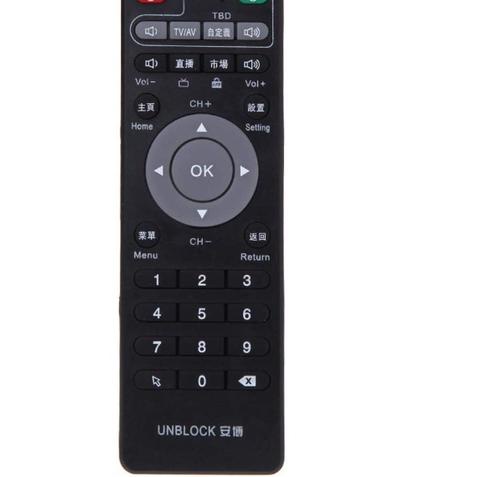 Promo Remote Control For Unblock Tech Ubox Smart TV Box