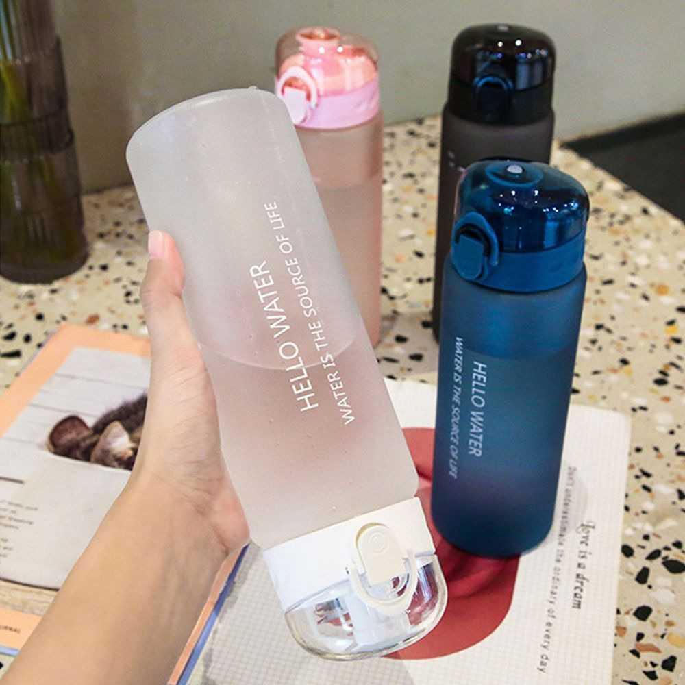 Botol Minum Plastik Frosted Sports Water Bottle 780 ml - ME78