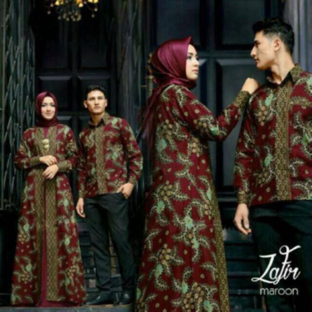 ABA agen baju - batik couple ZAFIR - baju batik - couple - couple batik - couple pasangan - couple s