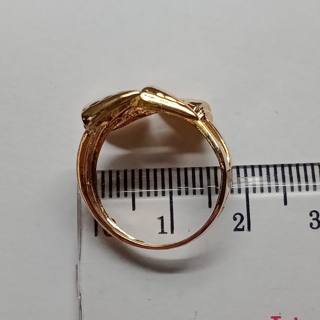 Cincin Emas 17K - 3.3 Gr Kadar 750 - 4381