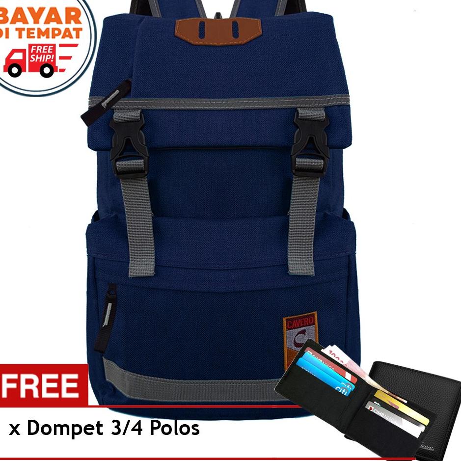 12.12 MALL SHOPEE 3.3 GRAND FASHION SALE PROMO Beli Tas Korea Free Dompet Polos - Backpack Korea CNT