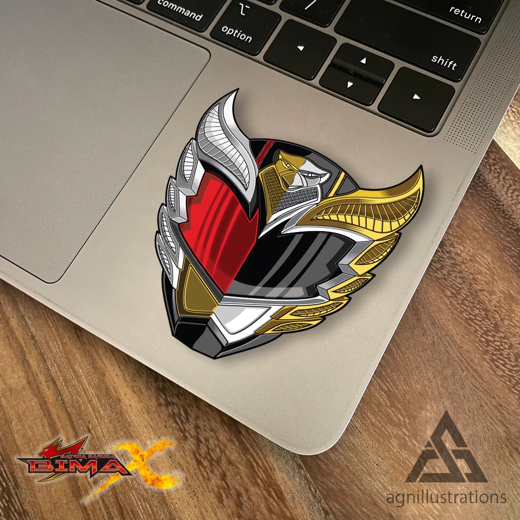 

[EKSLUSIF] Sticker Satria Garuda BimAzezel (8cm x 6cm) Holofoil Vinyl