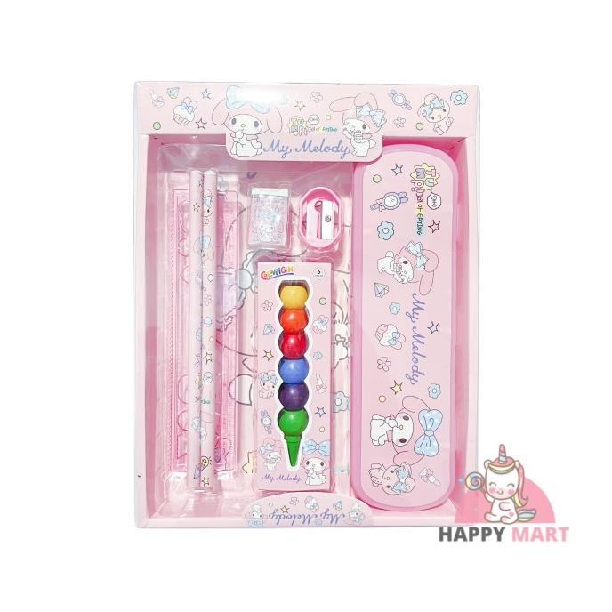 

Kotak pensil unicorn crayon susun