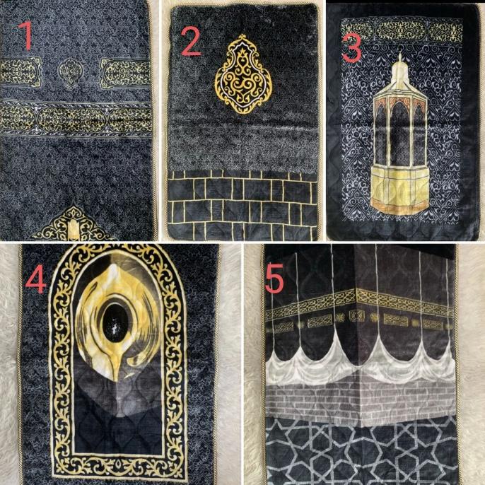 sajadah premium rawdah /turki /tebal /grosir