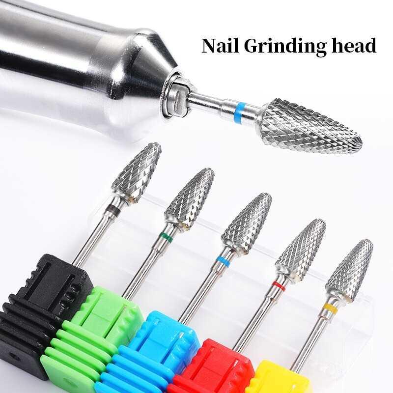 Mata Bor Mini Kikir Kuku Nail Drill Electric Bit - FAC