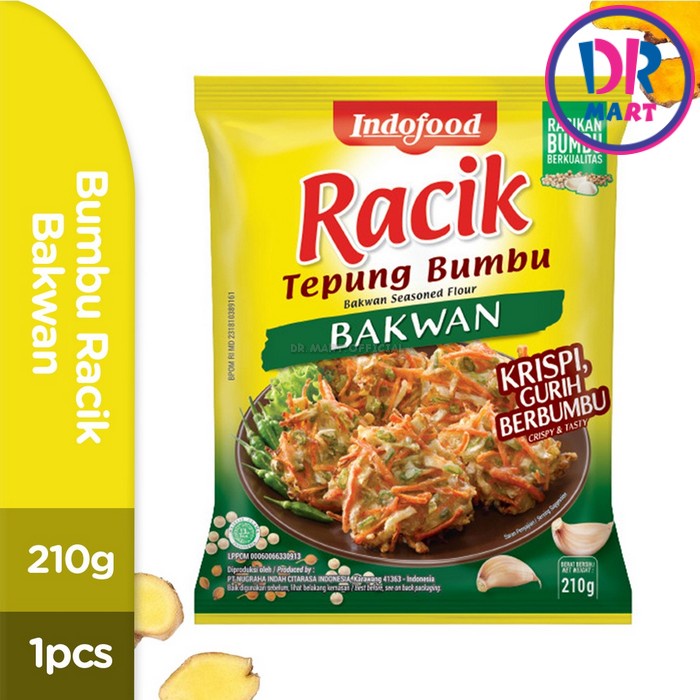 

Racik Tepung Bumbu Bakwan 210gr