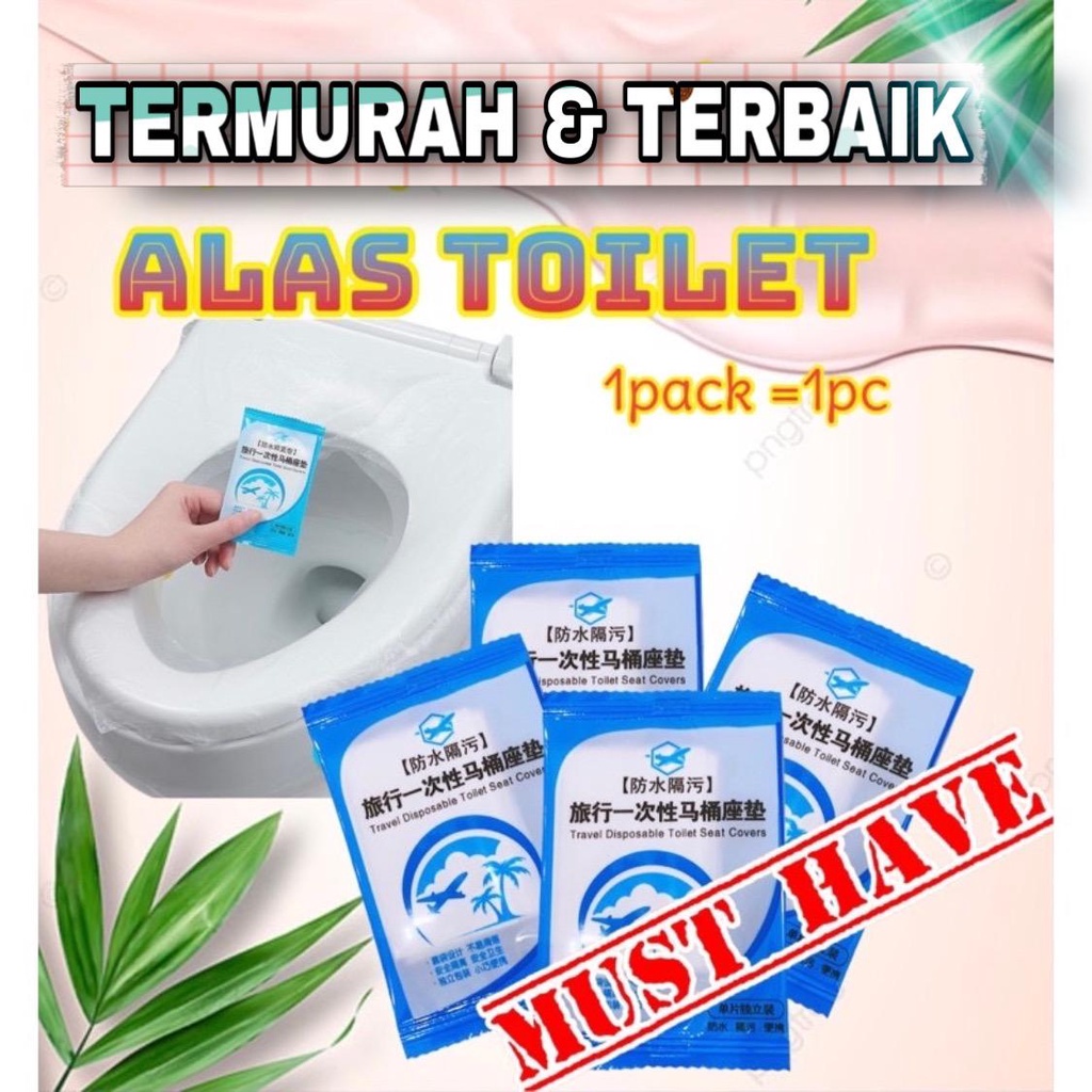 VS BG -Tissue Alas Closet Toilet Cover Seat Tissue Tatakan Closet