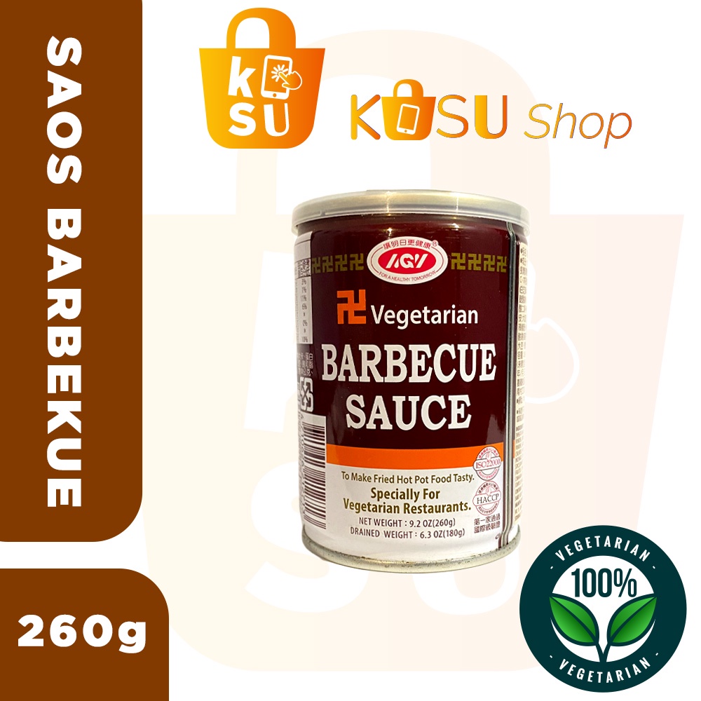 

AGV BARBECUE SAUCE VEGETARIAN / SAUS BBQ VEGETARIAN 260 gram