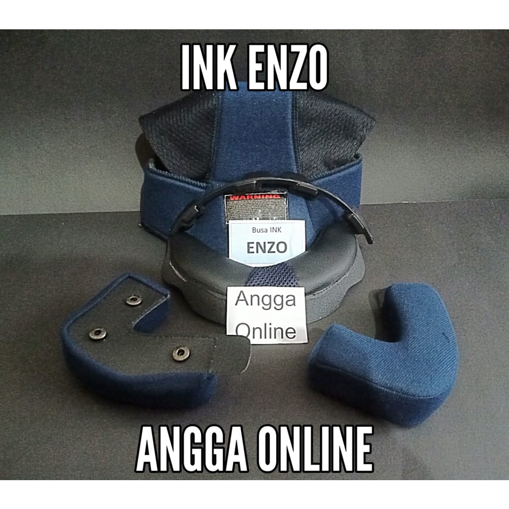 Busa Helm INK ENZO, SET BUSA HELM INK ENZO, SPON BUSA HELM INK ENZO