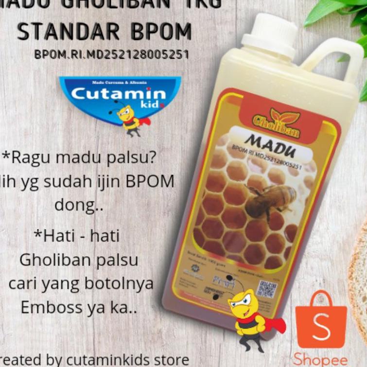 

xpm93 MADU BPOM GHOLIBAN 1KG ORIGINAL ...,,