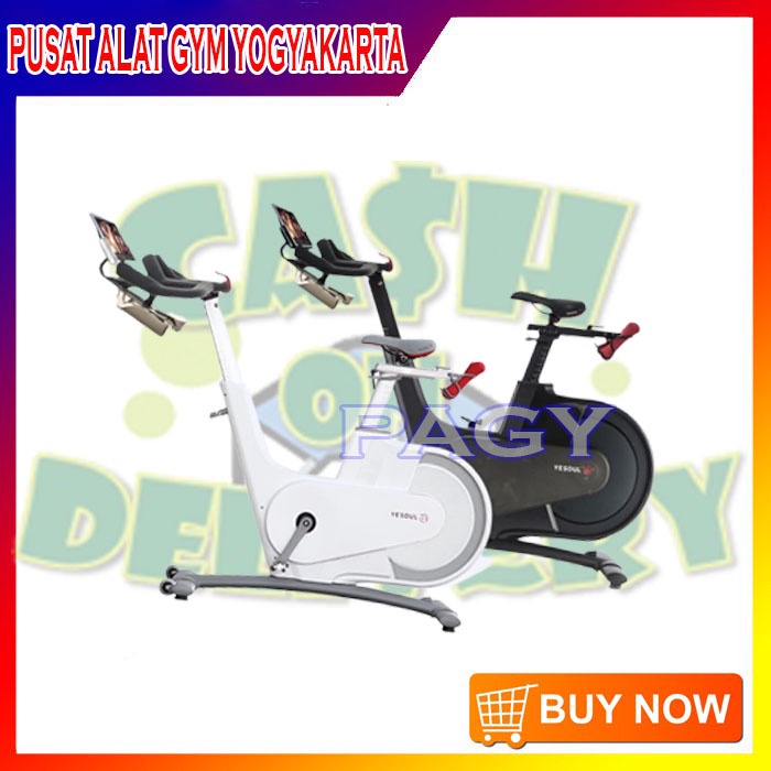Alat Fitness Sepeda Statis Spinning Bike V1 YESOUL Alat Olahraga Gowes Sepeda Fitness Gym Murah