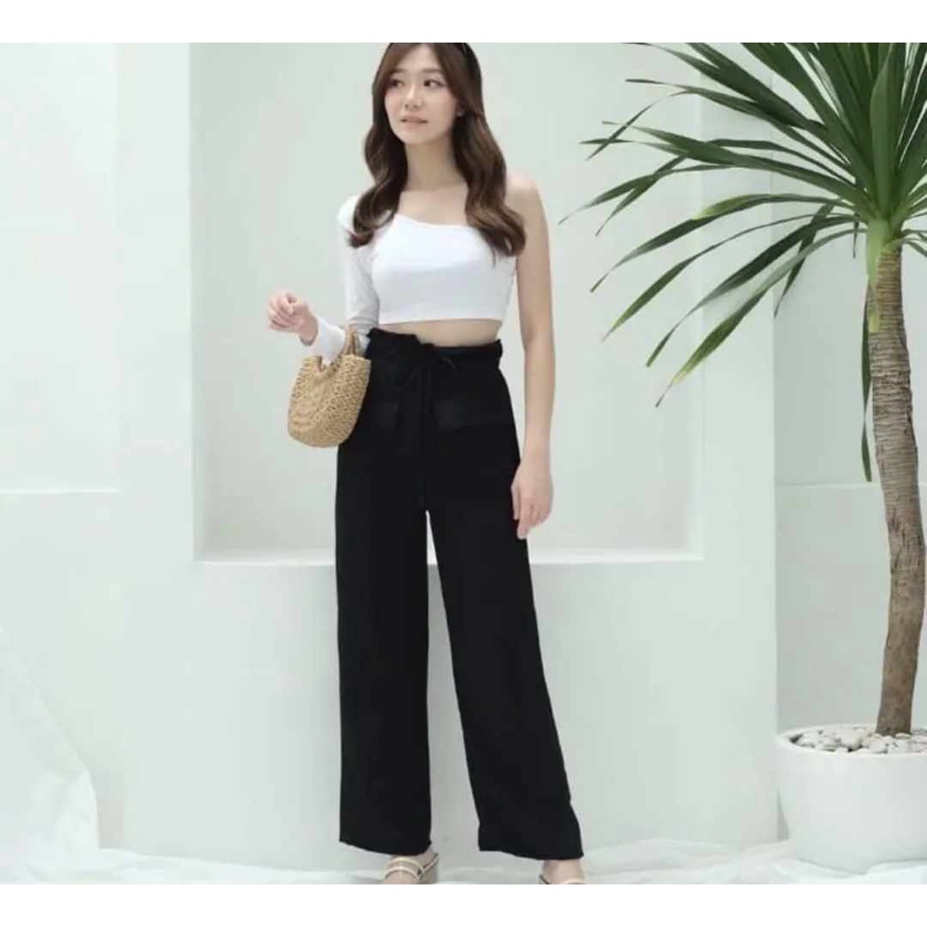 KULOT CRINKLE SAKU DEPAN / FREZY PANTS CRINKLE