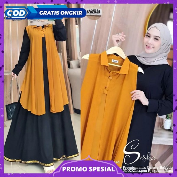 Bj Dres Muslimah Terbaru 2023 Maxi Deres Remaja Baju Dris Wanita Ghamis Pengajian Juba Jumbo Pakaian