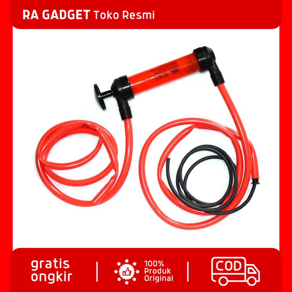 Pompa Tangan Manual Transfer Oli Bensin Mobil Oil Pump / Alat Mesin Pompa Tangan Sedot Kuras Air Sol