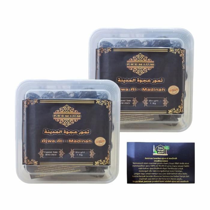 

Kurma Ajwa/Kurma Nabi ORI/Asli 1kg Kualitas Terbaik
