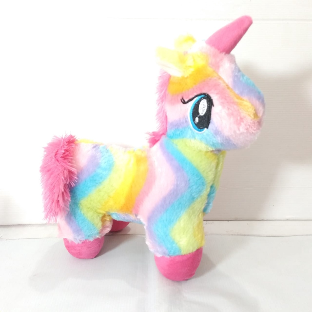 Boneka Unicorn Rainbow